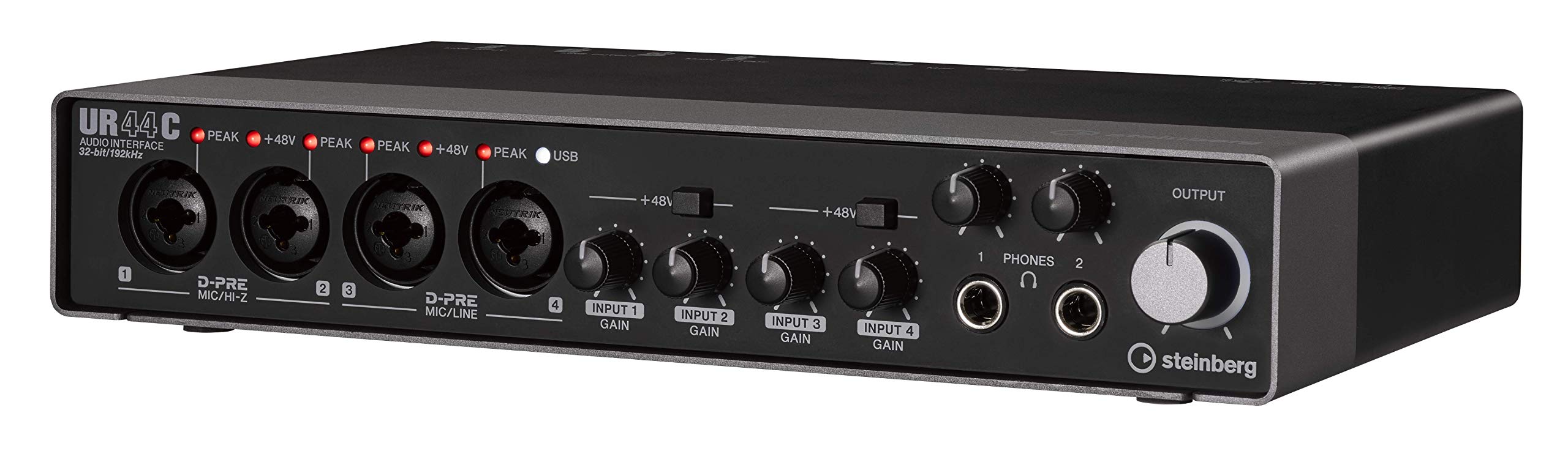 <b>Audio Interface</b><br>Steinberg UR44C<hr>